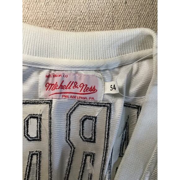 Mens Mitchell & Ness Franco Harris White Pittsburgh Steelers 1976 Legacy Jersey - Picture 6 of 13